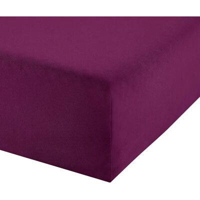 REDBEST - Denver - rot - 140x200 cm - Fitted sheet REDBEST - Denver - rot - 140x200 cm - Fitted sheet