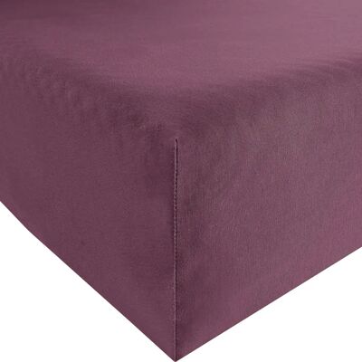 REDBEST - Denver - violett - 140x200 cm - Fitted Sheet REDBEST - Denver - violett - 140x200 cm - Fitted Sheet