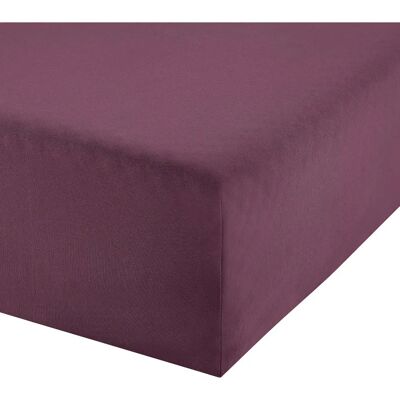 REDBEST Denver - violett - 90x190 cm - Spannbettlaken REDBEST Denver - violett - 90x190 cm - Spannbettlaken