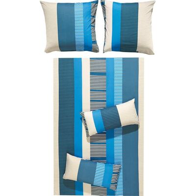 REDBEST - Single-Jersey - blau - 135x200 cm - Bettwäsche (Bettlaken) REDBEST - Single-Jersey - blau - 135x200 cm - Bettwäsche (Bettlaken)