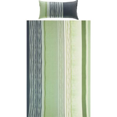 REDBEST - Single-Jersey Bettwäsche - Grün - 155x220 cm REDBEST - Single-Jersey Bettwäsche - Grün - 155x220 cm