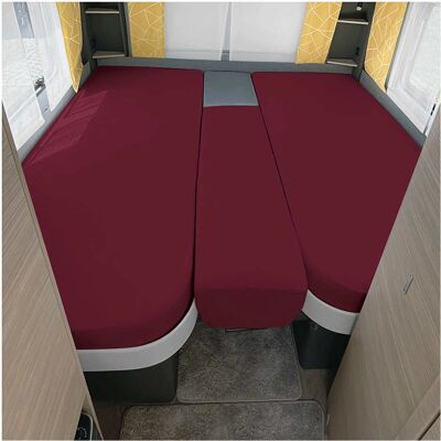 Erwin Müller - Multi-Stretch Jersey Spannbettlaken - Rot - 70x190-85x210 cm - Fitted sheet Erwin Müller - Multi-Stretch Jersey Spannbettlaken - Rot - 70x190-85x210 cm - Fitted sheet