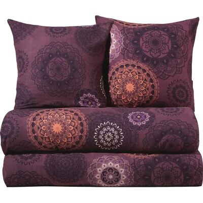 Erwin Müller - Mako-Satin - Violett - Bettwäsche-Set Erwin Müller - Mako-Satin - Violett - Bettwäsche-Set