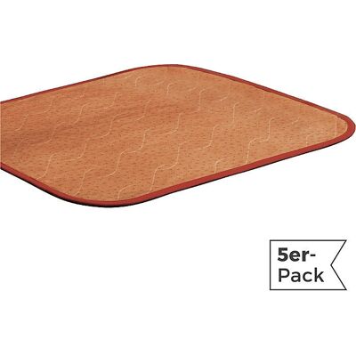 Erwin Müller - Inkontinenz-Sitzauflage - orange - 5er-Pack Erwin Müller - Inkontinenz-Sitzauflage - orange - 5er-Pack