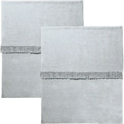 Erwin Müller Catania Wohndecke - 2er-Pack grau Erwin Müller Catania Wohndecke - 2er-Pack grau