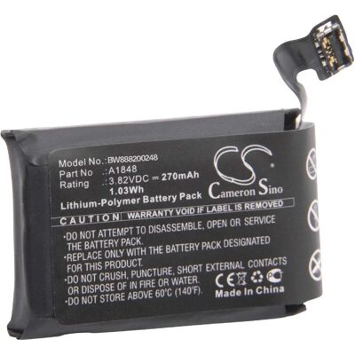 Batteria VHBW Apple A1848 per Smartwatch - 270mAh Batteria VHBW Apple A1848 per Smartwatch - 270mAh