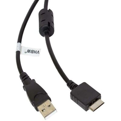 vhbw Cavo Dati USB per Sony Walkman - 150cm Ricarica e Trasferimento - NWZ-F806, E584B, F805, S616FSLV vhbw Cavo Dati USB per Sony Walkman - 150cm Ricarica e Trasferimento - NWZ-F806, E584B, F805, S616FSLV