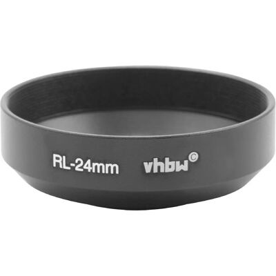 vhbw Pare-soleil pour Rollei RL-24mm - Métal, Noir, Rond - Accessoire photo vhbw Pare-soleil pour Rollei RL-24mm - Métal, Noir, Rond - Accessoire photo