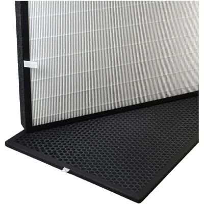 vhbw Juego de filtros para purificador de aire - HEPA y carbón para AP5001B-FS vhbw Juego de filtros para purificador de aire - HEPA y carbón para AP5001B-FS