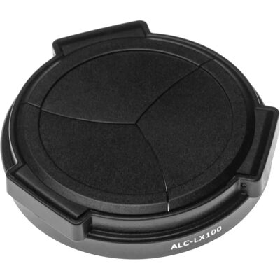 Capot d'objectif VHBW - Automatique, Noir - pour ALC-LX100 Capot d'objectif VHBW - Automatique, Noir - pour ALC-LX100