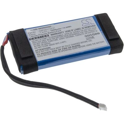 Batteria vhbw per JBL GSP0931134 01 - 10000mAh, 7.4V, Li-Polymer Batteria vhbw per JBL GSP0931134 01 - 10000mAh, 7.4V, Li-Polymer