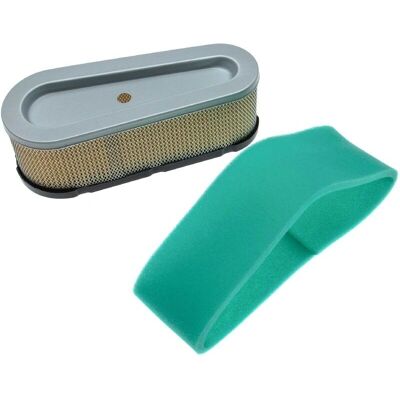 VHBW - Set di filtri - Compatibile con Briggs & Stratton 28B702-1194-E2 - Filtro aria per trattorino VHBW - Set di filtri - Compatibile con Briggs & Stratton 28B702-1194-E2 - Filtro aria per trattorino