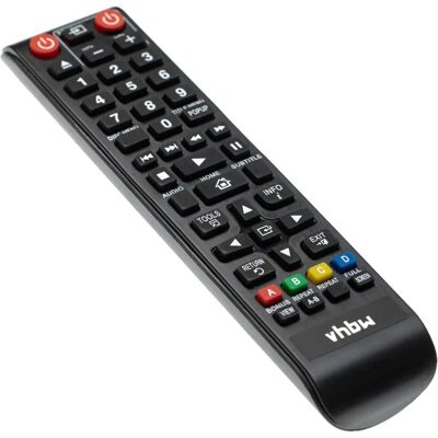 vhbw Samsung Fernbedienung - BD-J5100ZA, BDJ5700/ZA, BDJ5700, BD-J5700, BDJ5500E - Ersatzfernbedienung vhbw Samsung Fernbedienung - BD-J5100ZA, BDJ5700/ZA, BDJ5700, BD-J5700, BDJ5500E - Ersatzfernbedienung