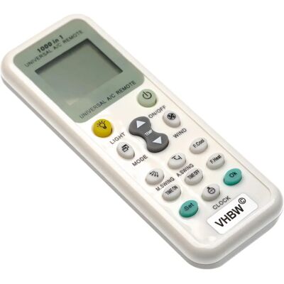 vhbw Telecomando - Universale per Condizionatori - Bianco vhbw Telecomando - Universale per Condizionatori - Bianco