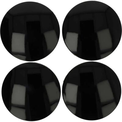 vhbw 4x Cache-moyeu 64 mm - Noir en plastique vhbw 4x Cache-moyeu 64 mm - Noir en plastique