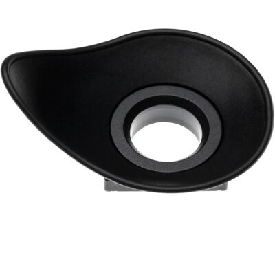 VHBW Coque oeil Nikon D300 D200 D100s D3000 D300s D100 - Noir, Forme en goutte VHBW Coque oeil Nikon D300 D200 D100s D3000 D300s D100 - Noir, Forme en goutte