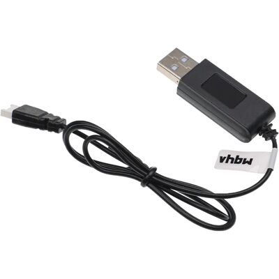 VHBW USB-Ladekabel - Kompatibel mit Carrera CRC X1 - RC Video ONE - Power Force - Drohne VHBW USB-Ladekabel - Kompatibel mit Carrera CRC X1 - RC Video ONE - Power Force - Drohne
