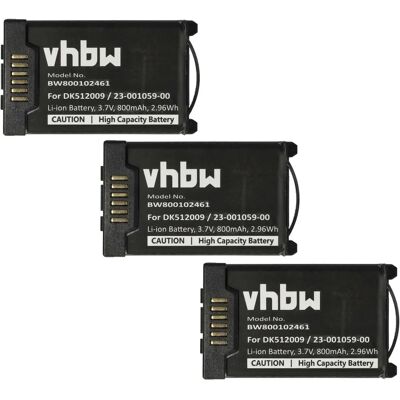 batterie vhbw pour téléphone Mitel - 800mAh, lot de 3 - Publicité batterie vhbw pour téléphone Mitel - 800mAh, lot de 3 - Publicité