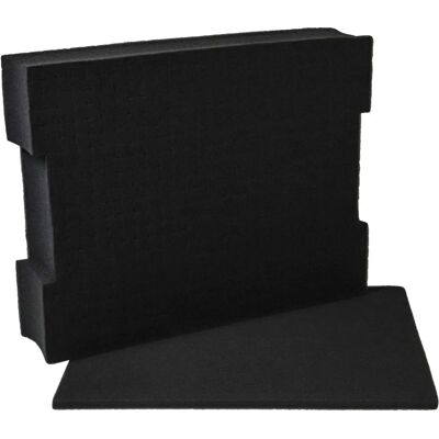 vhbw 1600 A00 1S1 Werkzeugkoffer Schaumstoffeinlage - Schwarz vhbw 1600 A00 1S1 Werkzeugkoffer Schaumstoffeinlage - Schwarz