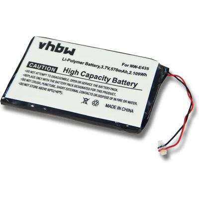 Batteria vhbw per Sony NWZ-E438 - Accessori MP3 Batteria vhbw per Sony NWZ-E438 - Accessori MP3