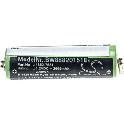 VHBW Batteria per Wella KR-800 AAE Rasatura - 2000mAh NiMH VHBW Batteria per Wella KR-800 AAE Rasatura - 2000mAh NiMH