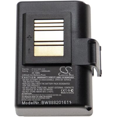vhbw Zebra Battery Replacement - High Capacity Li-Ion 3400mAh vhbw Zebra Battery Replacement - High Capacity Li-Ion 3400mAh