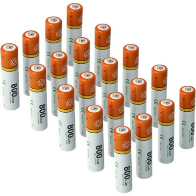 Vhbw - 20x AAA Micro R3 Ni-MH Batteries Vhbw - 20x AAA Micro R3 Ni-MH Batteries