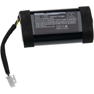 batteria vhbw per Bang & Olufsen C129D1 - 2600mAh Li-Ion Nera batteria vhbw per Bang & Olufsen C129D1 - 2600mAh Li-Ion Nera