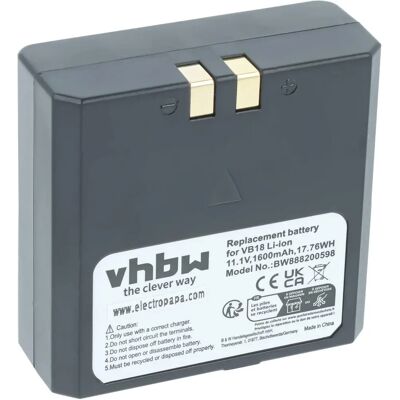 Batterie vhbw VB-18 - Alimentation pour flash d'appareil photo - Publicité Batterie vhbw VB-18 - Alimentation pour flash d'appareil photo - Publicité
