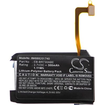 vhbw Samsung Gear S2 3G Akku - 300mAh Li-Polymer vhbw Samsung Gear S2 3G Akku - 300mAh Li-Polymer