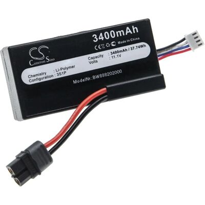 Batería VHBW para Parrot Disco Drone - 3400mAh, 11.1V Li-Polymer Batería VHBW para Parrot Disco Drone - 3400mAh, 11.1V Li-Polymer