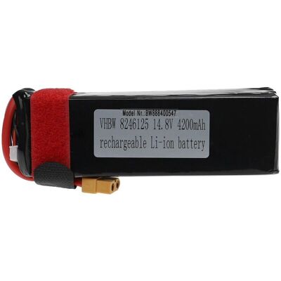 Batería VHBW - 4200mAh 14,8V Li-Polymer - para modelismo Batería VHBW - 4200mAh 14,8V Li-Polymer - para modelismo