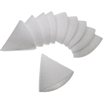 vhbw 10x Filtro conico per sistema di ventilazione - Bianco - Filtro aria di uscita G4, DN 100 vhbw 10x Filtro conico per sistema di ventilazione - Bianco - Filtro aria di uscita G4, DN 100