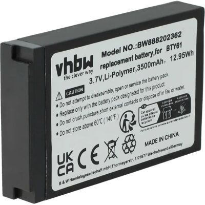 vhbw Akku für Handheld-Computer - 3800mAh, Li-Polymer, 3,7V vhbw Akku für Handheld-Computer - 3800mAh, Li-Polymer, 3,7V