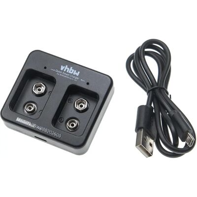 Chargeur de piles VHBW 2 emplacements pour Ni-Cd, NiMH, Li-ion Chargeur de piles VHBW 2 emplacements pour Ni-Cd, NiMH, Li-ion