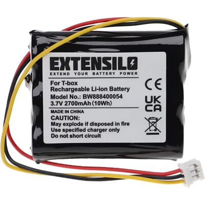 Batterie EXTENSILO - Compatible avec Toniebox - 2700mAh, 3.7V Li-Ion - Publicité Batterie EXTENSILO - Compatible avec Toniebox - 2700mAh, 3.7V Li-Ion - Publicité