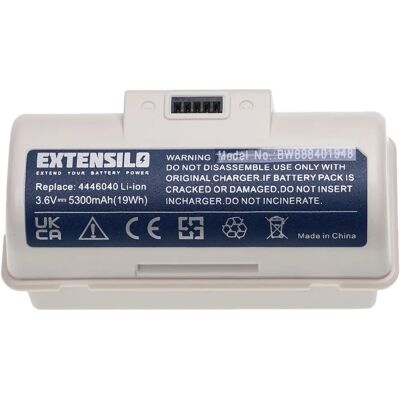 EXTENSILO Batteria Robot - Alta Capacità per iRobot Braava Jet M6134 EXTENSILO Batteria Robot - Alta Capacità per iRobot Braava Jet M6134