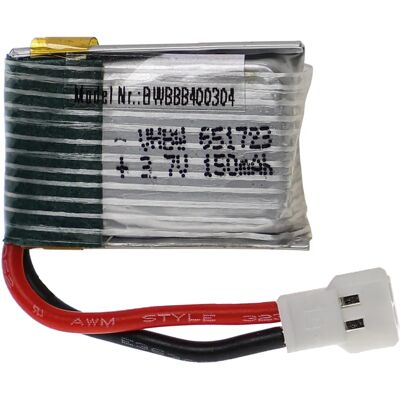 VHBW Akku - Modellbau - 150mAh 3,7V Li-Polymer VHBW Akku - Modellbau - 150mAh 3,7V Li-Polymer