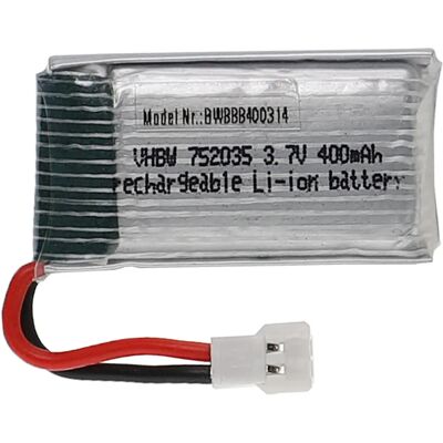 Batteria vhbw 400mAh 3,7V Li-Polymer per Modelli RC Batteria vhbw 400mAh 3,7V Li-Polymer per Modelli RC
