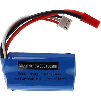 Batteria vhbw Shuang Ma 7014E - 650mAh - Modello RC Batteria vhbw Shuang Ma 7014E - 650mAh - Modello RC