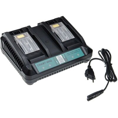 vhbw Cargador para batería Makita - Compatible con 14,4V/18V Li-ion vhbw Cargador para batería Makita - Compatible con 14,4V/18V Li-ion