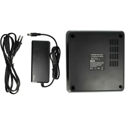 Cargador de Baterías Panasonic vhbw - 7.2-24V, 120W - Negro Cargador de Baterías Panasonic vhbw - 7.2-24V, 120W - Negro