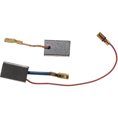 VHBW 2x Spazzole di carbonio - 16,5x10x5mm - Compatibile con Hilti DC125 VHBW 2x Spazzole di carbonio - 16,5x10x5mm - Compatibile con Hilti DC125