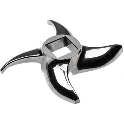 vhbw 42 - Argento - Coltello a falce per tritacarne vhbw 42 - Argento - Coltello a falce per tritacarne