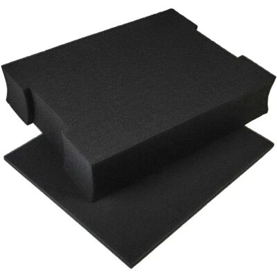 vhbw Bosch L-Boxx 136 Schaumstoffeinlage - Individuell anpassbar, Schwarz vhbw Bosch L-Boxx 136 Schaumstoffeinlage - Individuell anpassbar, Schwarz