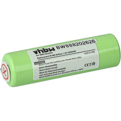 Batteria vhbw compatibile con Tagliacapelli Panasonic ER140 ER141 - NiMH, 2500mAh Batteria vhbw compatibile con Tagliacapelli Panasonic ER140 ER141 - NiMH, 2500mAh