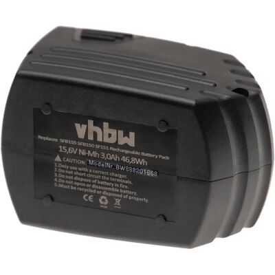batterie vhbw Hilti - 3000mAh NiMH - Noir - Outil batterie vhbw Hilti - 3000mAh NiMH - Noir - Outil