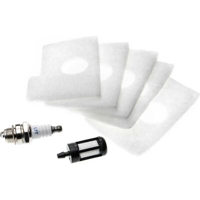 Kit di ricambio per motosega vhbw - Filtro dell'aria, filtro del carburante, candela Kit di ricambio per motosega vhbw - Filtro dell'aria, filtro del carburante, candela