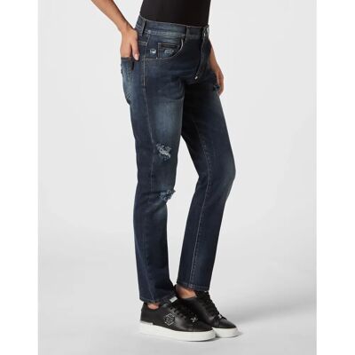 Philipp Plein Spijkerbroek - Ex-vriend Fit Philipp Plein Spijkerbroek - Ex-vriend Fit