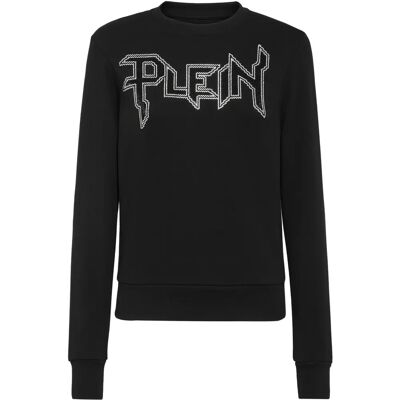 Philipp Plein XS Schwarz Sweatshirt Philipp Plein XS Schwarz Sweatshirt